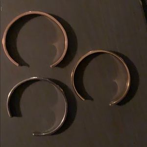 Hair tie bangles... set of 3